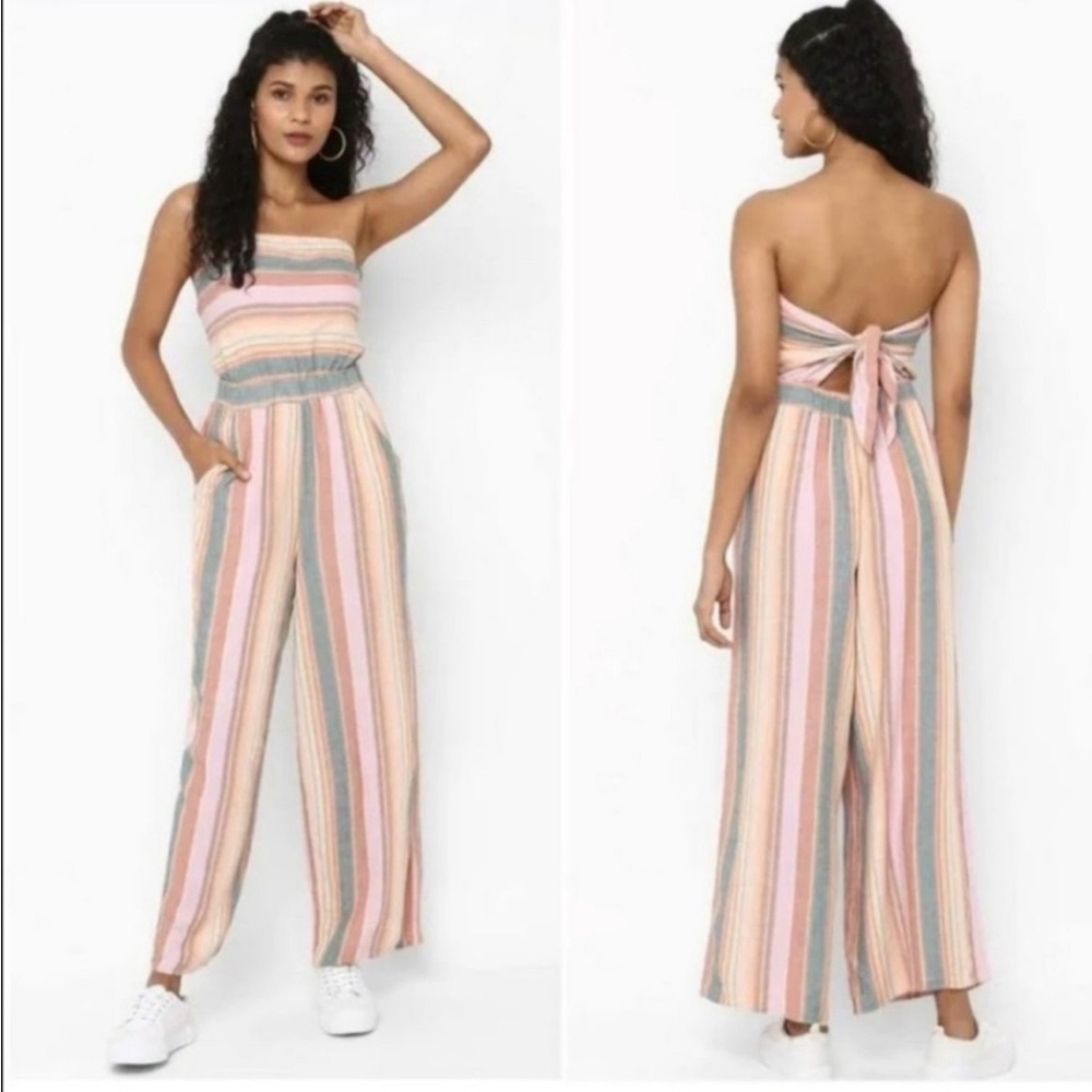 Striped Multicolor Jumpsuit